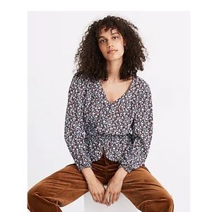 Madewell peplum perfect for fall!